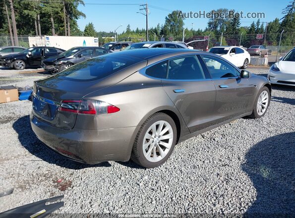 5YJSA1E2XGF152451 2016 TESLA MODEL S Brown Tył prawy