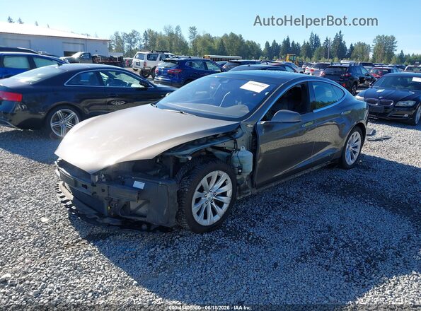 5YJSA1E2XGF152451 2016 TESLA MODEL S Brown Przód lewy