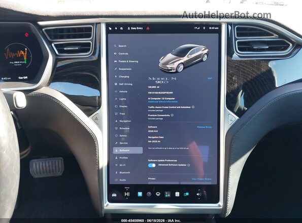 5YJSA1E2XGF152451 2016 TESLA MODEL S Brown 