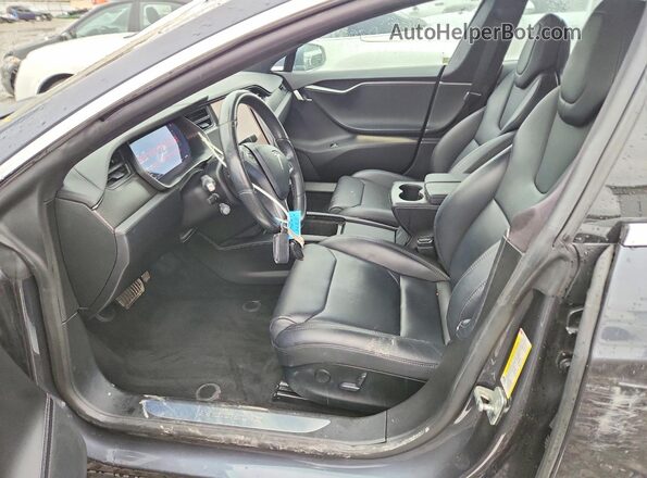5YJSA1E2XJF258115 2018 TESLA MODEL Gray Սալոնի դիմացի տեսք