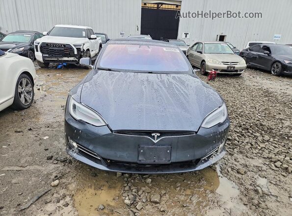 5YJSA1E2XJF258115 2018 TESLA MODEL Gray Դիմացի տեսք