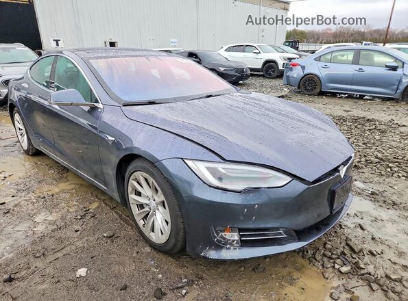 5YJSA1E2XJF258115 2018 TESLA MODEL Gray Առջևի աջ