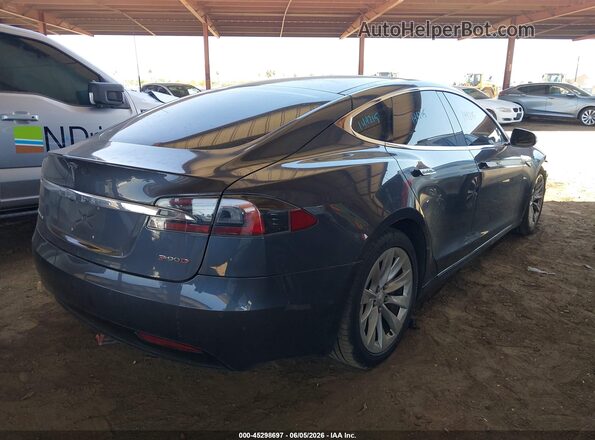 5YJSA1E40GF144215 2016 TESLA MODEL S Gray Trasero derecho