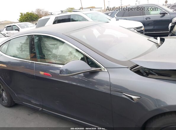 5YJSA1E40LF368997 2020 TESLA MODEL S Gray Vista interior de 360 grados