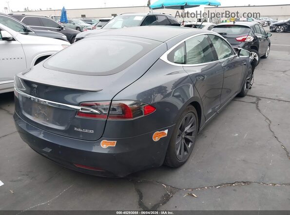 5YJSA1E40LF368997 2020 TESLA MODEL S Gray Trasero derecho