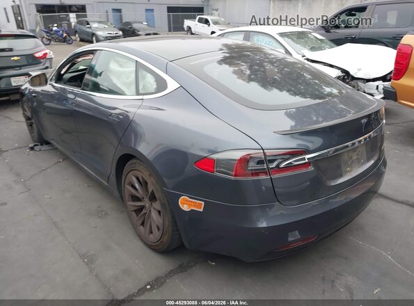 5YJSA1E40LF368997 2020 TESLA MODEL S Gray Trasero izquierdo