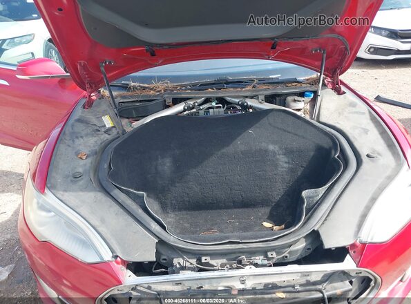 5YJSA1E43GF129238 2016 TESLA MODEL S Red Vista trasera