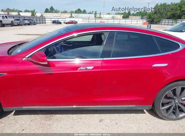 5YJSA1E43GF129238 2016 TESLA MODEL S Red 