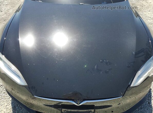 5YJSA1E44HF227552 2017 TESLA MODEL Black Rear interior view