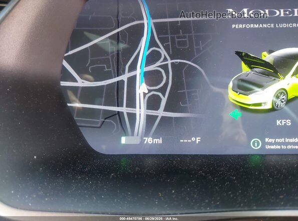 5YJSA1E47KF313641 2019 TESLA MODEL S Gray 