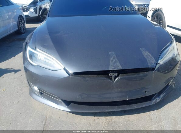 5YJSA1E47KF313641 2019 TESLA MODEL S Gray Vista frontal