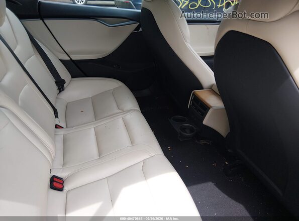 5YJSA1E48LF398006 2020 TESLA MODEL S Red Widok naklejki z numerem VIN