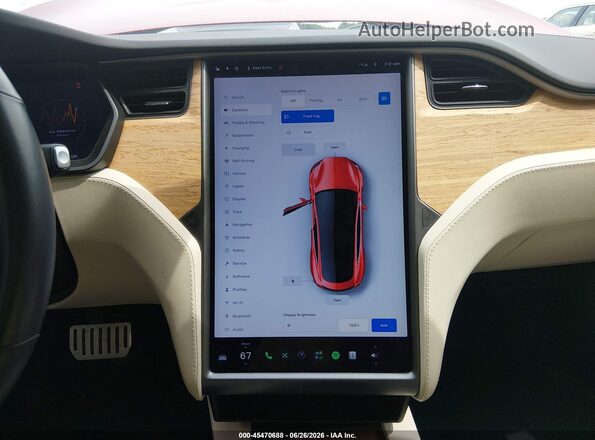 5YJSA1E48LF398006 2020 TESLA MODEL S Red 