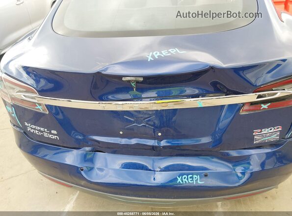 5YJSA1E4XGF136901 2016 TESLA MODEL S Blue 