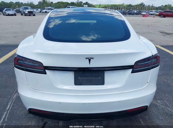 5YJSA1E50NF477052 2022 TESLA MODEL S White 