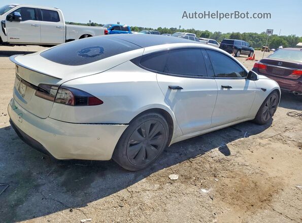 5YJSA1E55MF451349 2021 TESLA MODEL White Задня права чверть