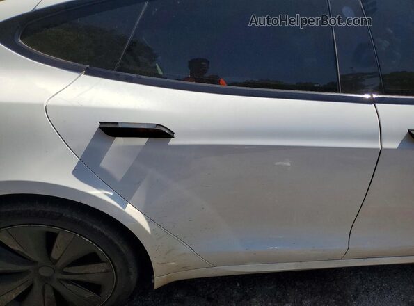 5YJSA1E55MF451349 2021 TESLA MODEL White Вид задніх сидінь