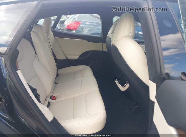 5YJSA1E55RF534920 2024 TESLA MODEL S Black VIN კოდის სტიკერის ხედი