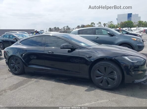 5YJSA1E58NF487344 2022 TESLA MODEL S Black Սարքավորումների վահանակի տեսք