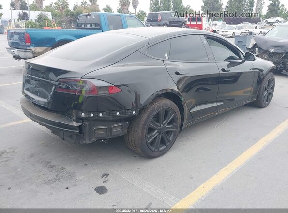 5YJSA1E5XNF471629 2022 TESLA MODEL S Black Tył prawy