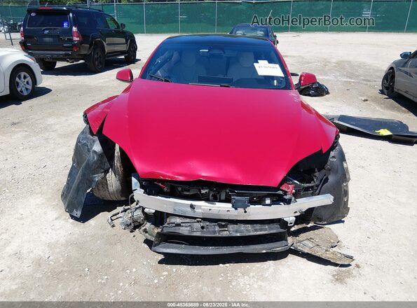 5YJSA1E5XPF499448 2023 TESLA MODEL S Red Սարքավորումների վահանակի տեսք
