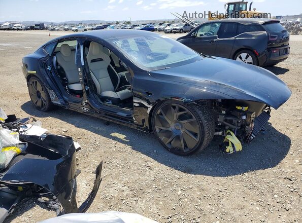 5YJSA1E60TF562074 2026 TESLA MODEL Черный Передняя правая четверть