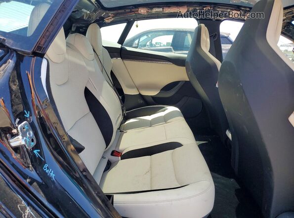 5YJSA1E60TF562074 2026 TESLA MODEL Черный Вид задних сидений
