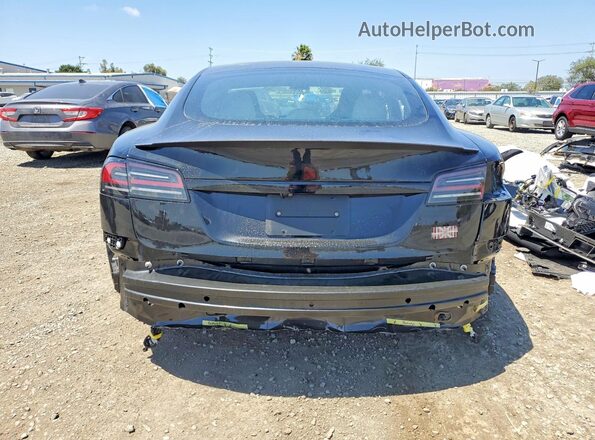 5YJSA1E60TF562074 2026 TESLA MODEL Черный Вид сзади