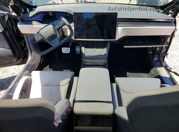 5YJSA1E60TF562074 2026 TESLA MODEL Черный Вид панели приборов