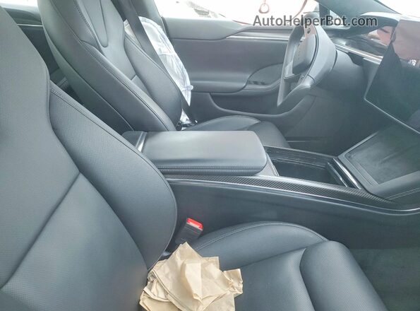 5YJSA1E63MF454520 2021 TESLA MODEL Черный Вид щитка приборов