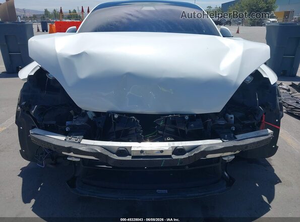 5YJSA1E65MF447262 2021 TESLA MODEL S Белый Вид спереди