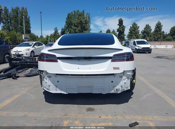 5YJSA1E65MF447262 2021 TESLA MODEL S Белый 