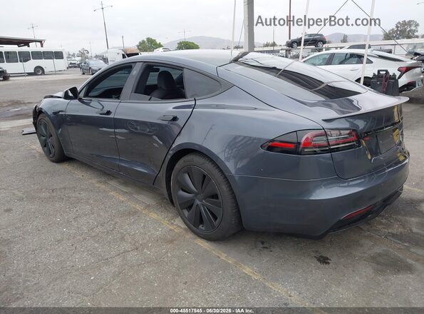 5YJSA1E66NF478229 2022 TESLA MODEL S Черный Задняя левая четверть