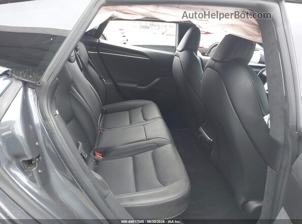 5YJSA1E66NF478229 2022 TESLA MODEL S Черный Вид наклейки с VIN-кодом