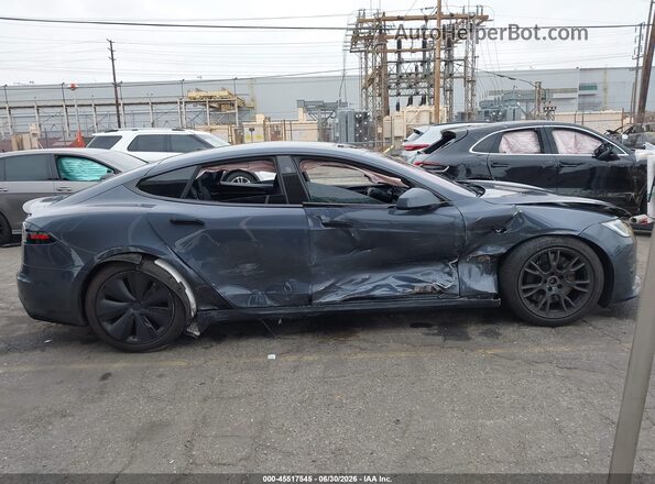 5YJSA1E66NF478229 2022 TESLA MODEL S Черный Вид панели приборов