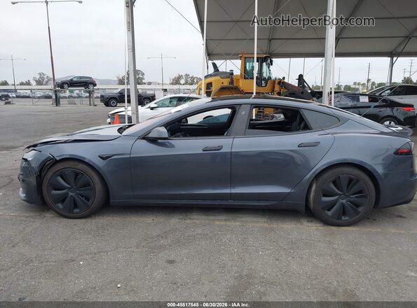 5YJSA1E66NF478229 2022 TESLA MODEL S Черный Вид щитка приборов