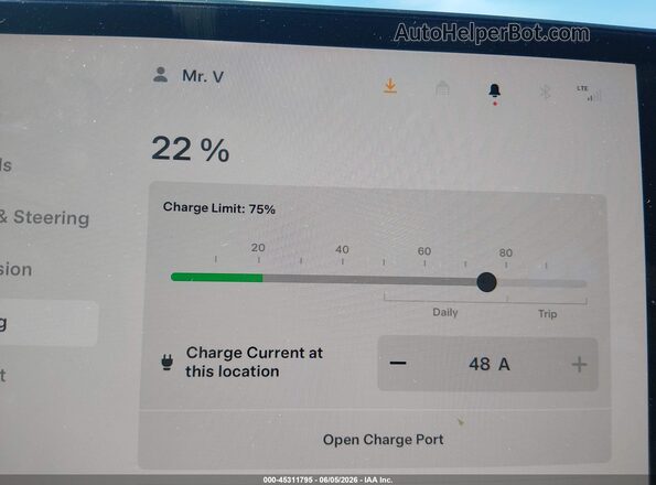 5YJSA1E68MF433694 2021 TESLA MODEL S Gray 