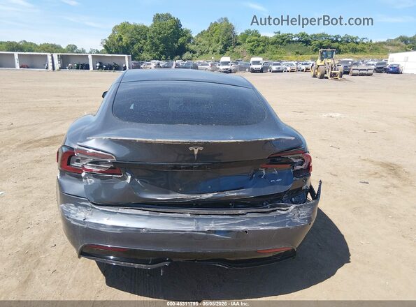 5YJSA1E68MF433694 2021 TESLA MODEL S Gray 