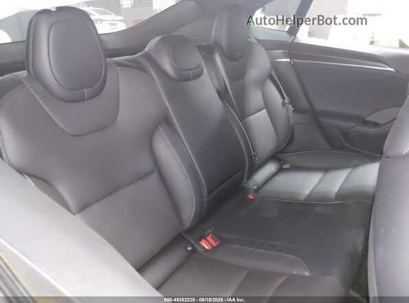 5YJSA1E69MF448785 2021 TESLA MODEL S Orange VIN კოდის სტიკერის ხედი
