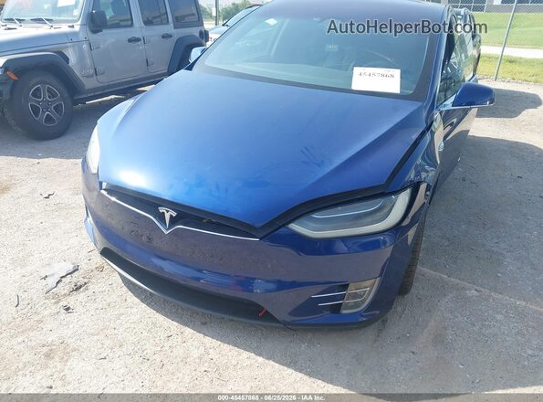 5YJXCAE26KF152679 2019 TESLA MODEL X Blue წინა ხედი