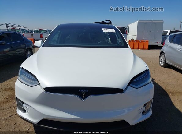 5YJXCAE28GF004346 2016 TESLA MODEL X White ხელსაწყოთა პანელის ხედი