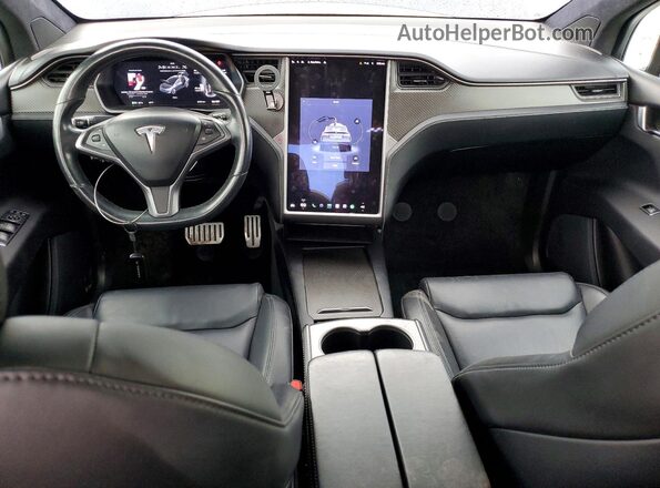 5YJXCAE41MF324931 2021 TESLA MODEL Gray Dashboard view