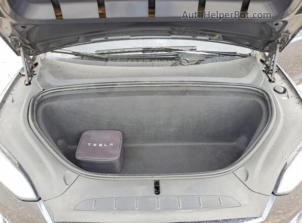 5YJXCAE41MF324931 2021 TESLA MODEL Gray Engine compartment view