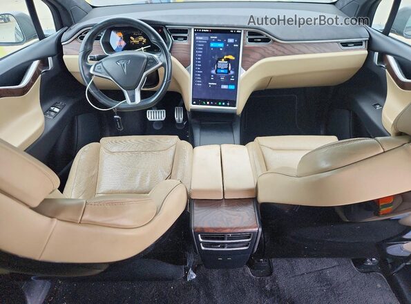 5YJXCAE47GFS00618 2016 TESLA MODEL Brown 