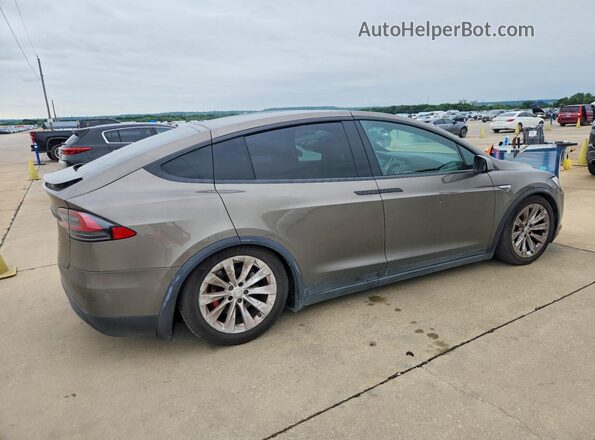 5YJXCAE47GFS00618 2016 TESLA MODEL Brown 