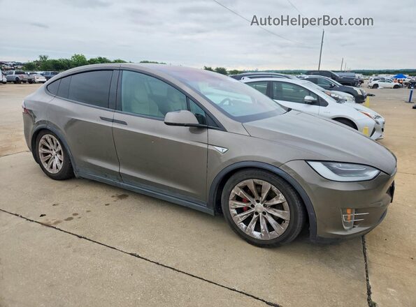 5YJXCAE47GFS00618 2016 TESLA MODEL Brown 