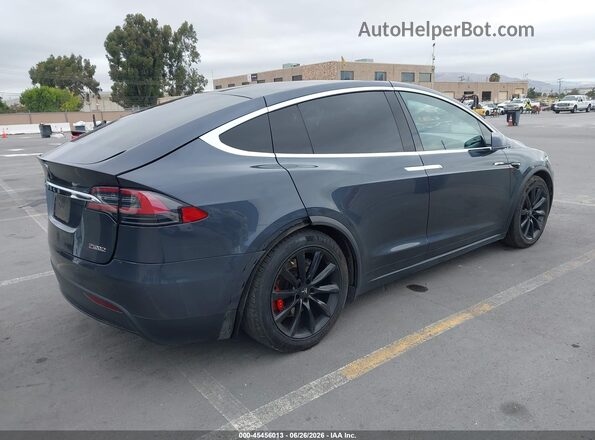 5YJXCAE49GF020346 2016 TESLA MODEL X Gray Tył prawy