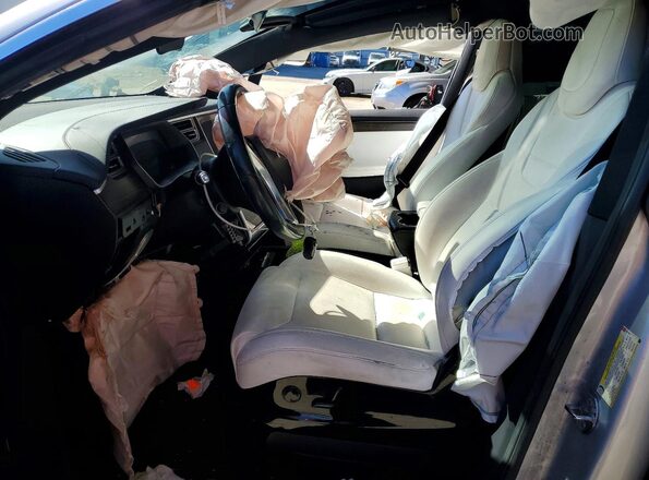 5YJXCBE20GF021180 2016 TESLA MODEL Silver 