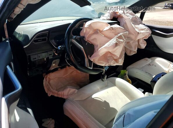 5YJXCBE20GF021180 2016 TESLA MODEL Silver 
