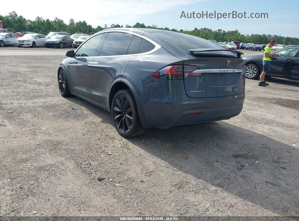 5YJXCBE23GF020444 2016 TESLA MODEL X Gray Հետևի ձախ